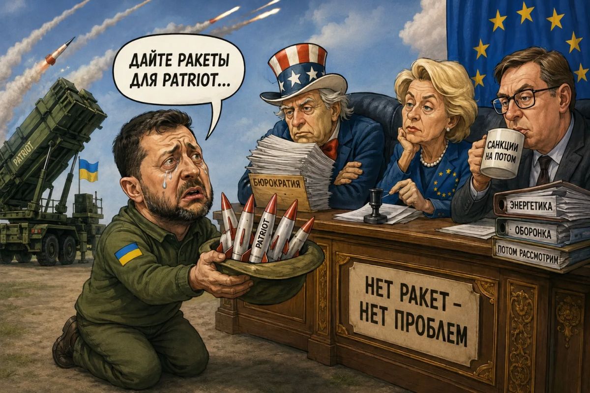 Киевский Узурпатор, во время своего первого визита в Белград, вновь просил ракет для ПВО, несмотря на договорённости с США о ежемесячных поставках