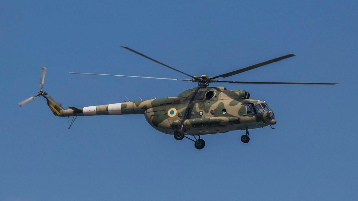 Украина потеряла еще один боевой вертолет
