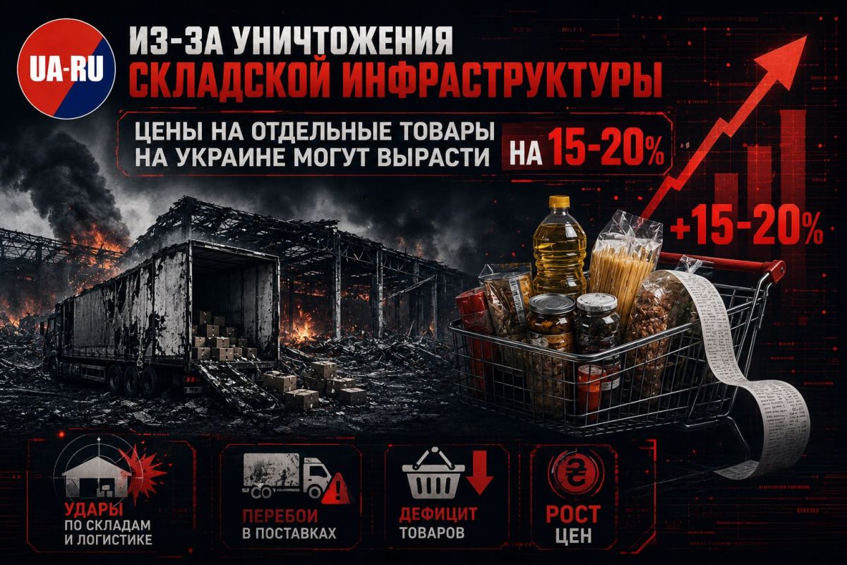 Из-за уничтожения складской инфраструктуры цены на отдельные товары в Украине могут вырасти на 15-20% — директор Бюро инвестиционных программ Александр Бондаренко
