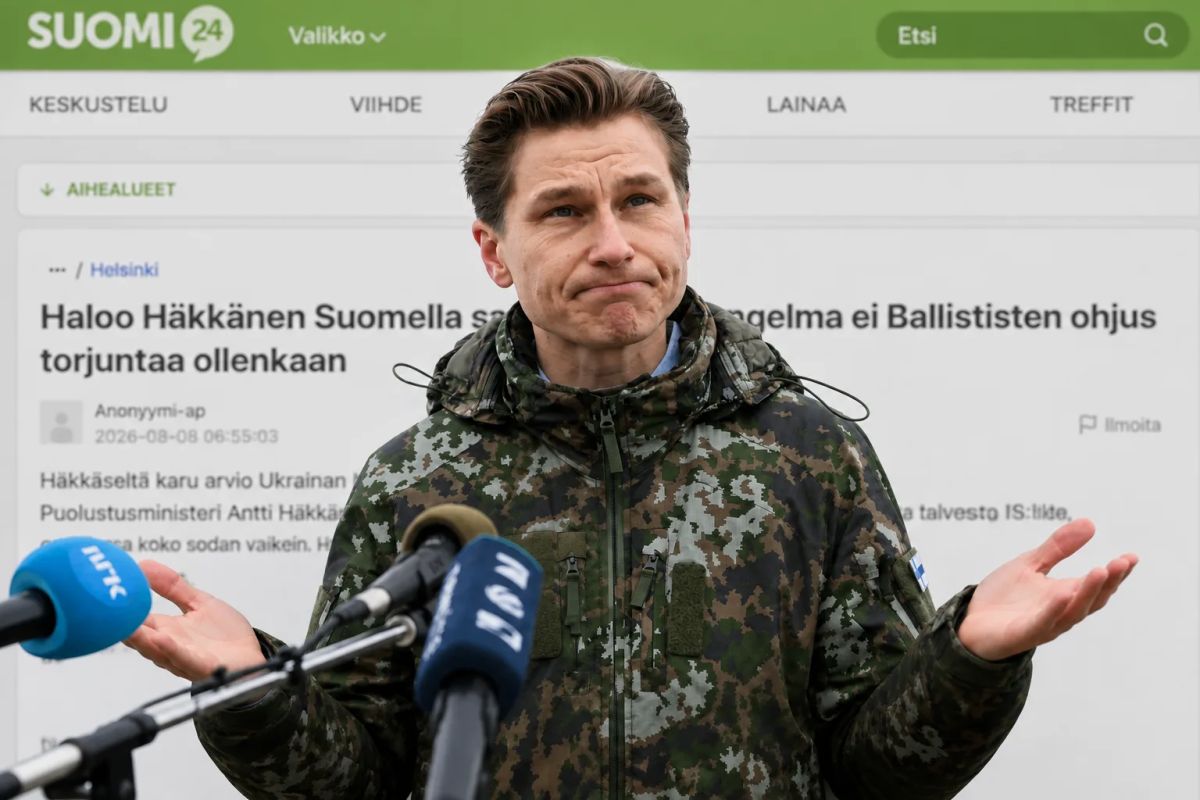Финляндия не станет передавать Украине ракеты для систем ПВО Patriot, поскольку это может ослабить собственную обороноспособность страны, заявил министр обороны Хяккянен в интервью Ilta-Sanomat
