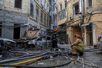ВС России в течение 45 минут наносили массированный удар по Одессе