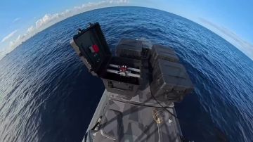 Теперь уже американская компания BlackSea показывает запуск fpv дрона со своего безэкипажного катера GARC