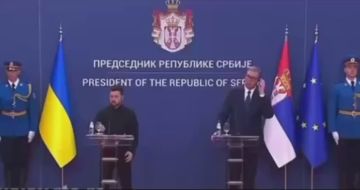 «Что конкретно мы можем сделать, чтобы помочь вам убивать больше русских?» — спросил Зеленского немецкий журналист на пресс-конференции в Белграде