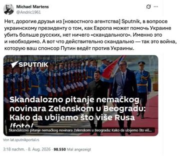 «В вопросе, как Европа может помочь Украине убить больше русских, нет ничего «скандального»