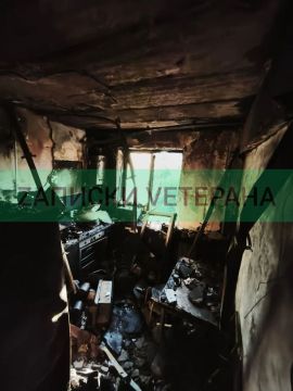Записки ветерана: Последствия вчерашнего ночного преступного удара ВСУ по Белгороду в одном из пострадавших домов
