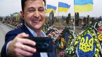 Зеленский превратил Украину в контору по изготовлению гробов
