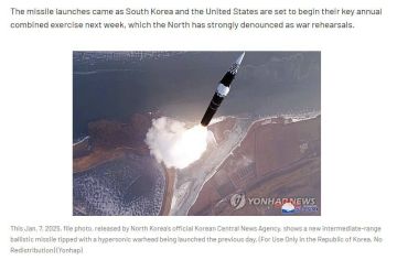 КНДР запустила неопознанную ракету в сторону Японского моря