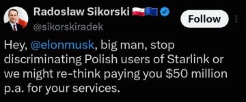 Польша пригрозила отозвать 50 млн на финансирование Starlink для ВСУ