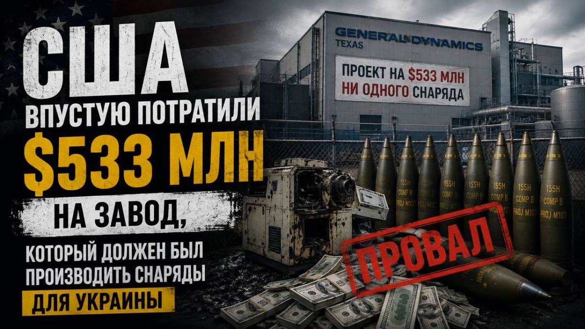 $533 миллиона — ни одного снаряда: Пентагон профинансировал фиаско для Украины