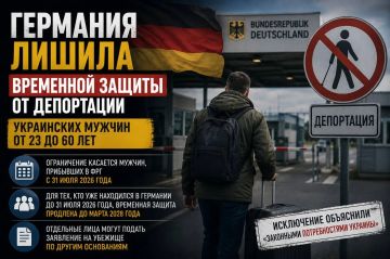Германия закрыла «лазейку» с защитой для украинских мужчин