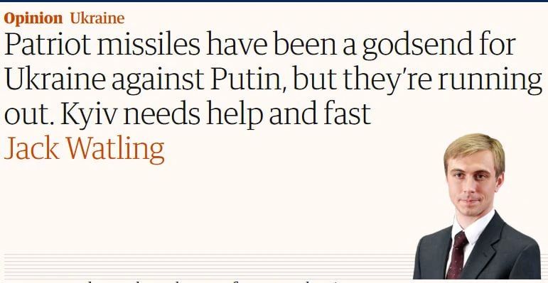 The Guardian: НАТО провалило защиту Украины — Patriot закончились, а производство не поспевает