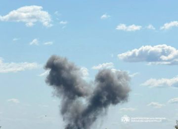 О мощном прилёте в Павлограде сообщают каналы Днепропетровской области