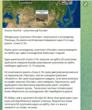Юрий Баранчик: Враги почему-то не хотят сбивать спутники «Рассвет» бочками с гвоздями