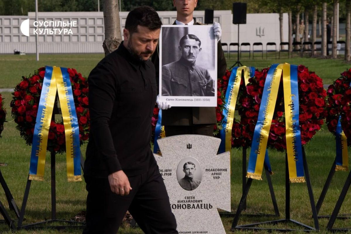 Юлия Витязева: В Киеве перезахоронили упыря Коновальца, в очередной раз напомнив всем, какую идеологию исповедует сегодняшняя Украина