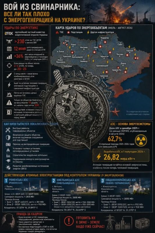 Два майора: Вой из свинарника: все ли так плохо с энергогенерацией на Украине?