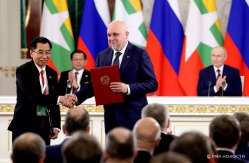 Россия и Мьянма будут расширять сотрудничество в энергетике, торговле и безопасности