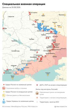 Спецоперация. Обстановка и главные события на 20 августа: