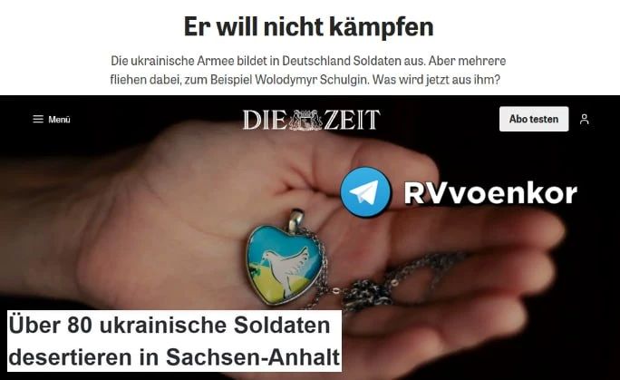 Сотни украинских военных сбежали с учений в Германии за время войны — Die Zeit