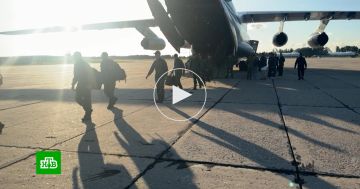 Подмосковье приземлился Ил-76 с освобожденными из украинского плена россиянами
