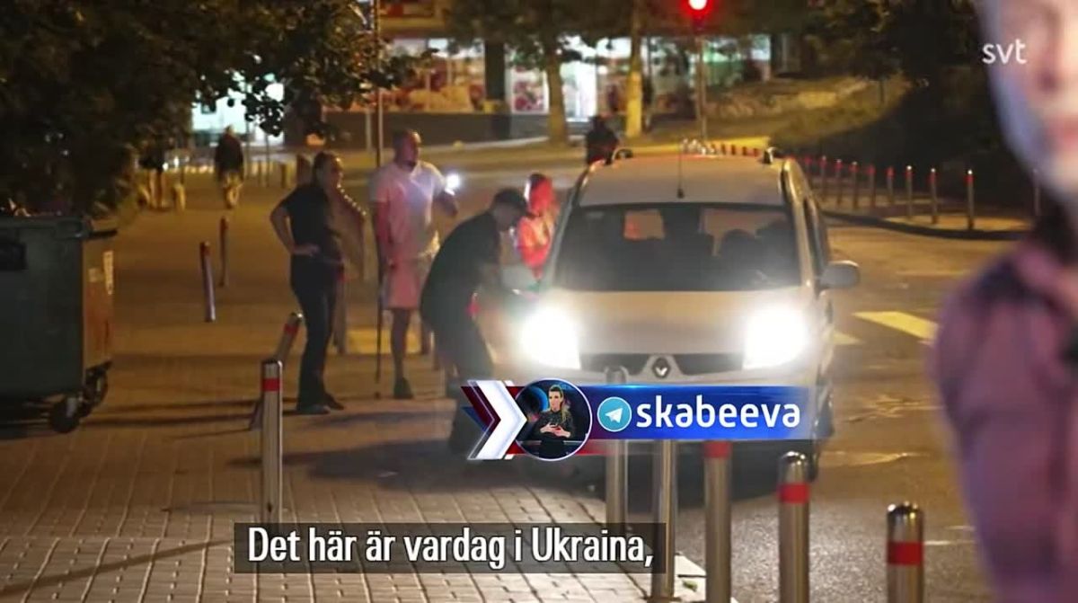 ‘Суровая повседневная реальность’ – так журналист шведского SVT Бенгт Норборг описал похищение людей в центре Киева