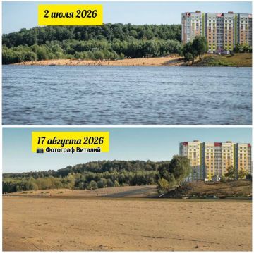 Мозырь, река Припять, дето 2026 года