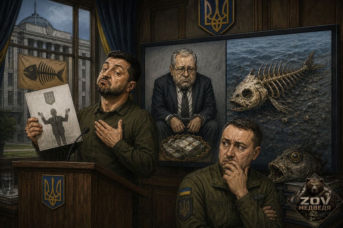 Зеленский и Буданов* фигурируют в расследовании НАБУ — но «рыба гниет с головы»