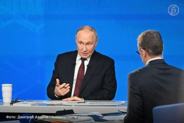 Российские ответные удары являются более разрушительными, чем удары ВСУ по РФ, заявил Владимир Путин журналисту «Вестей» Павлу Зарубину