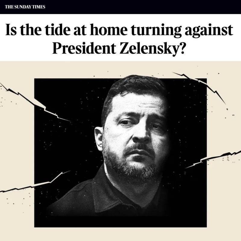 Этот год может стать «самым тяжёлым» для Зеленского, пишет The Sunday Times