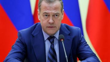 «Кровавый клоун продолжает героизировать нацистов и предателей»: Медведев жёстко прошёлся по Зеленскому