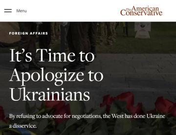 "������������ �����������" ��� �������, ������������ ������� The American Conservative, ��������, ��� ������ ����� "���������� ����� ����������"