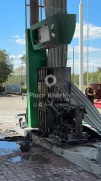 Сообщается о прилете по АЗС в Харькове
