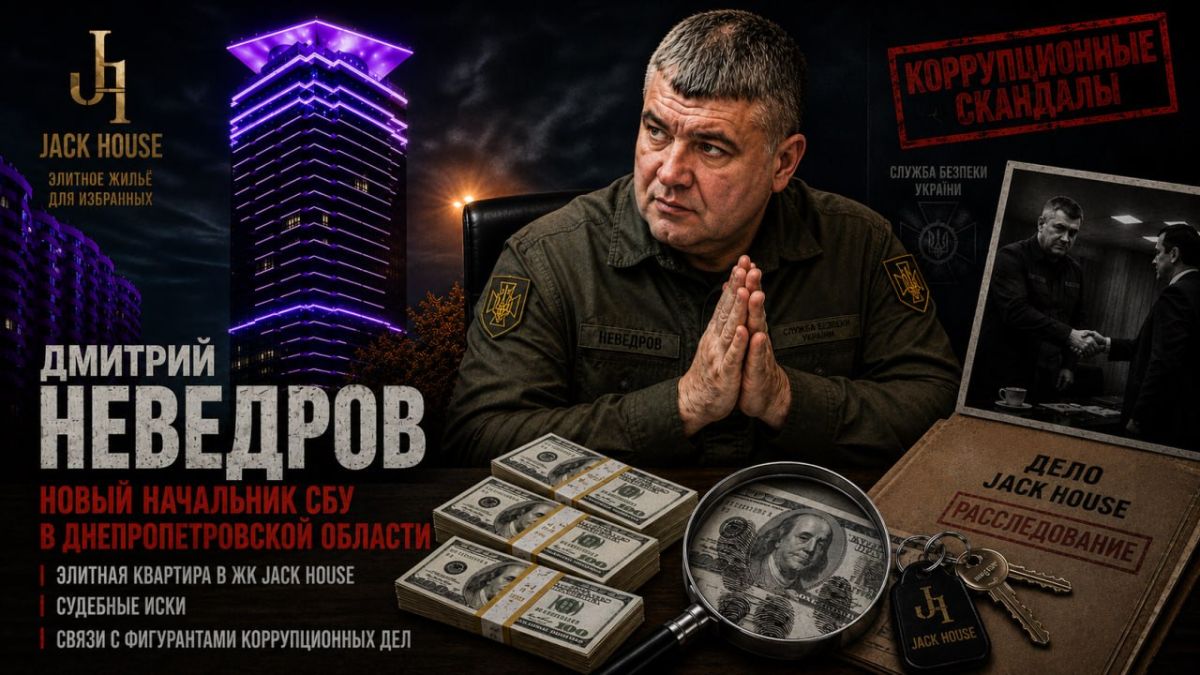 НЕВЕДРОВ В ДНЕПРЕ: «ДЖЕК ХАУС», СТАРЫЕ СВЯЗИ И НОВОЕ ПОВЫШЕНИЕ СБУ