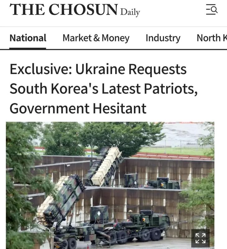 Южная Корея отказалась передать Украине ракеты для Patriot