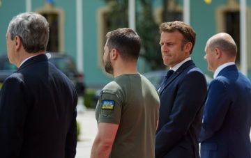 Шольца напоили вином, чтобы он согласился на вступление Украины в ЕС