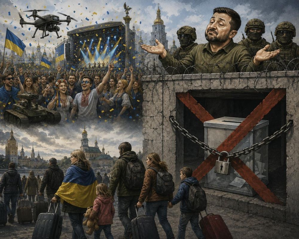 Украина отпраздновала незалежность. А выборы провести все еще слишком опасно
