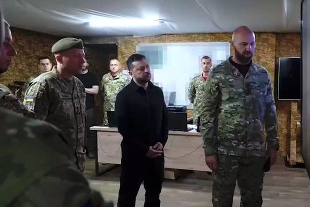 Зеленский и Драпатый приехали на фронт в Днепропетровской области