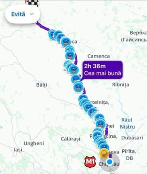Зеленский приедет в Молдову "под конвоем" — вдоль трассы, по которой он прибудет в Кишинев, выставили свыше 40 полицейских постов