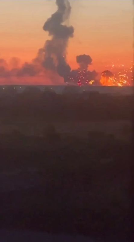 Под Киевом ВС РФ поразили склад боеприпасов и объект ВСУ