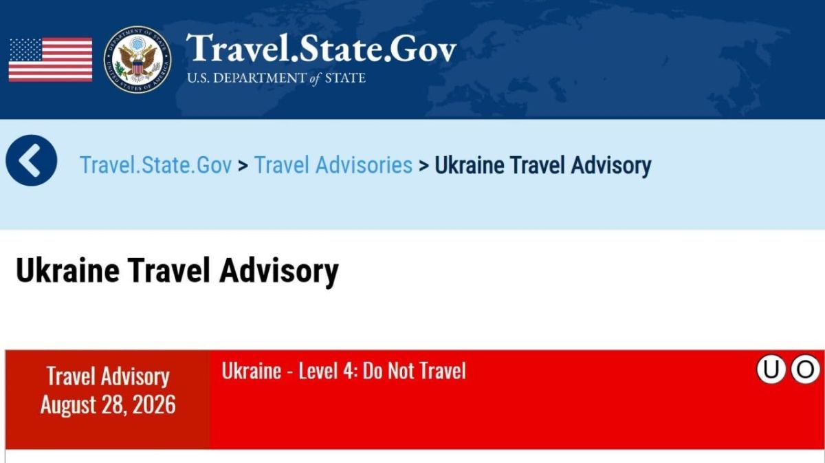 США ПРЕДУПРЕЖДАЮТ ГРАЖДАН О РИСКЕ БЕСПОКОЙСТВ В УКРАИНЕ — Государственный департамент США