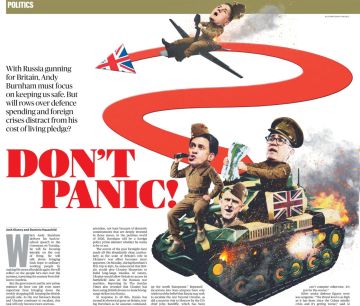 «Без паники!» The Sunday Times пишет, что «в условиях, когда Россия нацелилась на Британию, Энди Бернем обязан сосредоточиться на безопасности», хочет он того или не хочет