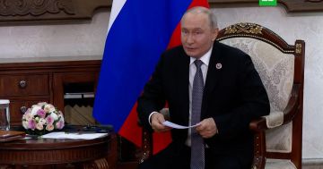Путин: РФ движется по пути мирного урегулирования на Украине