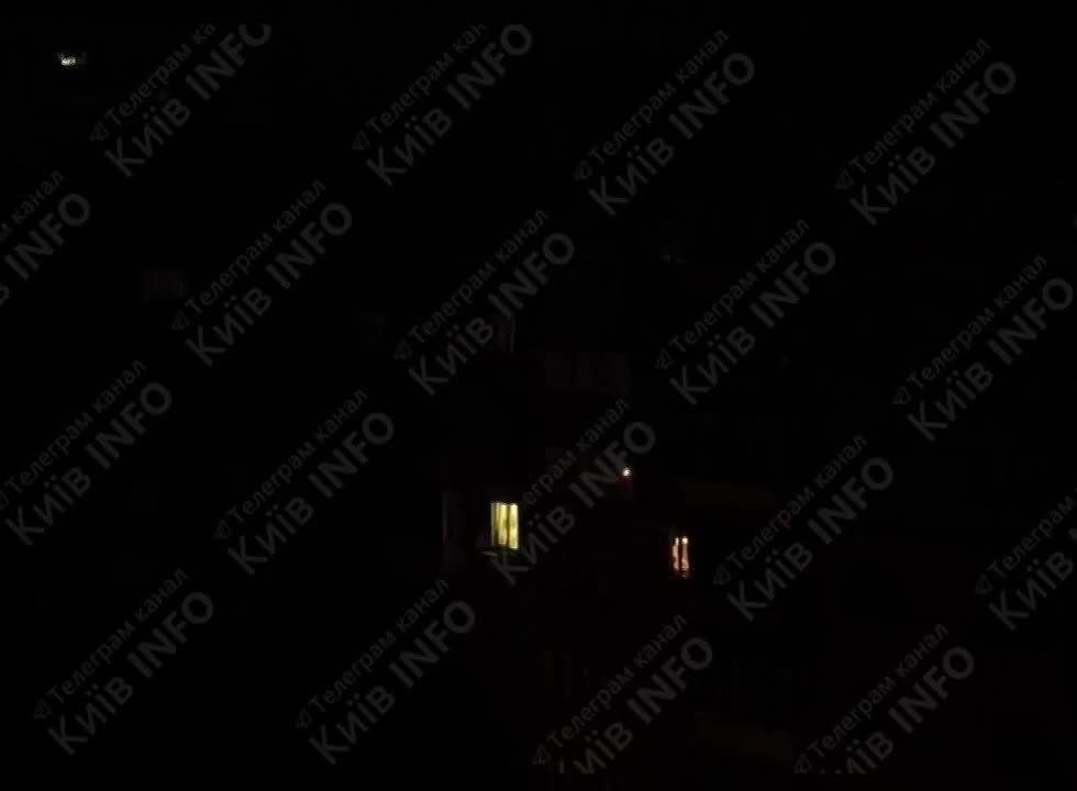 Ночная суета в Киеве после визита дронов