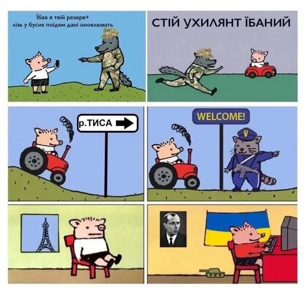 Украинская уличная магия: 98% мобилизованных украинцев растворяются по дороге на фронт