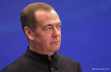 Канцлер ФРГ и руководство Германии встали на путь забвения результатов Второй Мировой войны, заявил Медведев