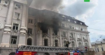 Взрыв произошел в главном здании СБУ в центре Киева