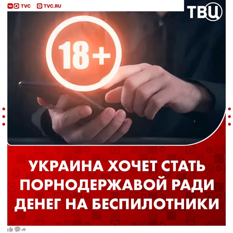 Украина рассчитывает стать мировой порнодержавой, чтобы найти деньги на беспилотники