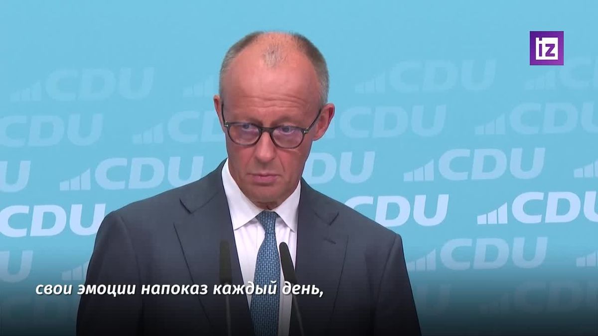 "Сдаться для меня — не вариант": канцлер ФРГ Фридрих Мерц ушёл от ответа на вопрос о своей возможной отставке