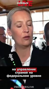 Лидер «Альтернативы для Германии» Алис Вайдель заявила, что рассчитывает на досрочные выборы в Бундестаг и смену канцлера до Рождества