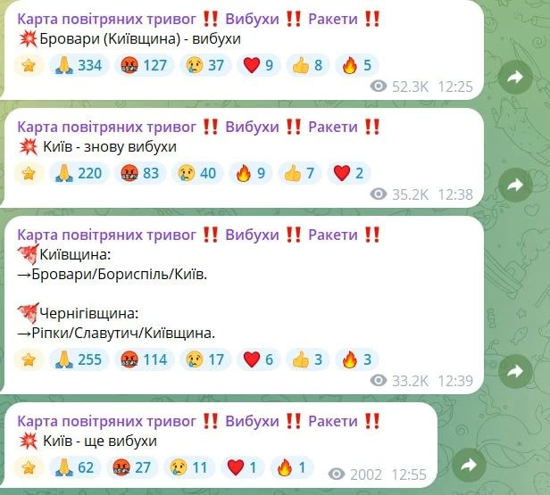 Гости уехали и Киев вернулся в своё привычное состояние