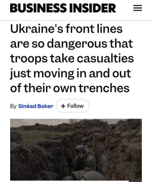 Business Insider: Украинские боевики гибнут в окопах, чтобы эксперты НАТО учли их опыт